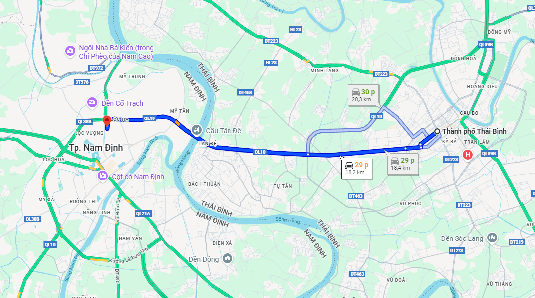 Gọi Nhanh Taxi Ghép Nam Định - Thái Bình: Di Chuyển Gần, Tiết Kiệm Chi Phí